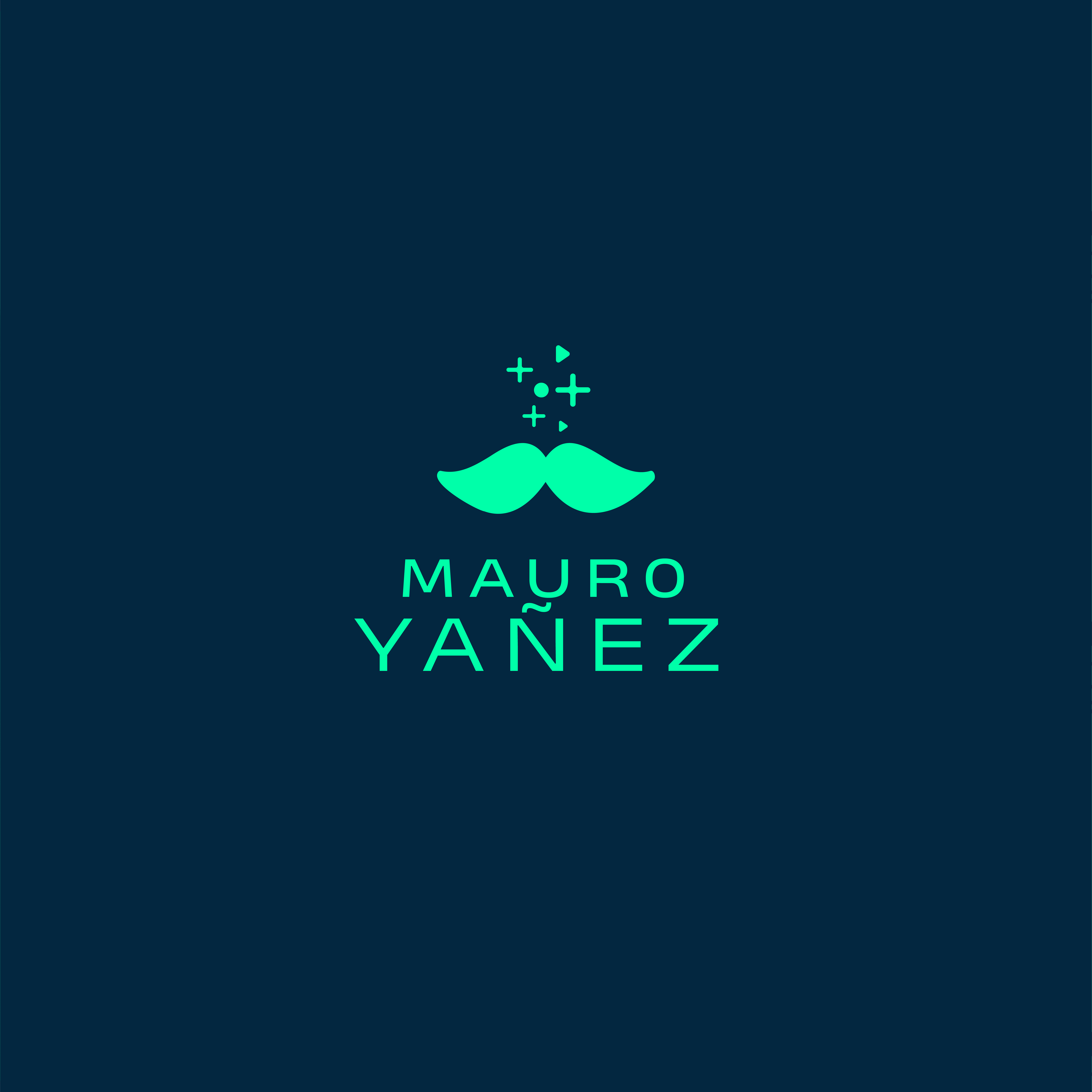 Sub-marca personal Mauro Yañez, usando el mismo isotipo del bigote